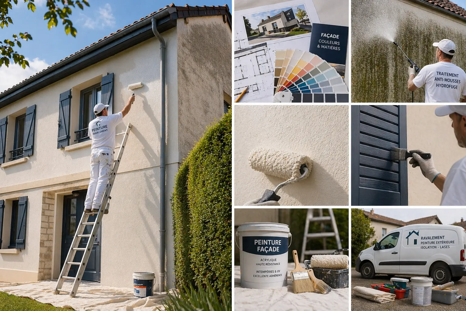 Entreprise de peinture à Chambry : fournisseur et pose de peintures