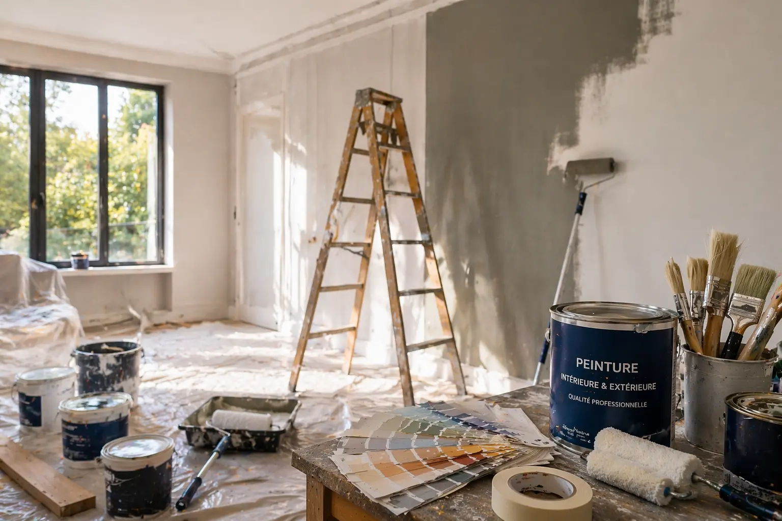 Entreprise de peinture à Saint-Chéron