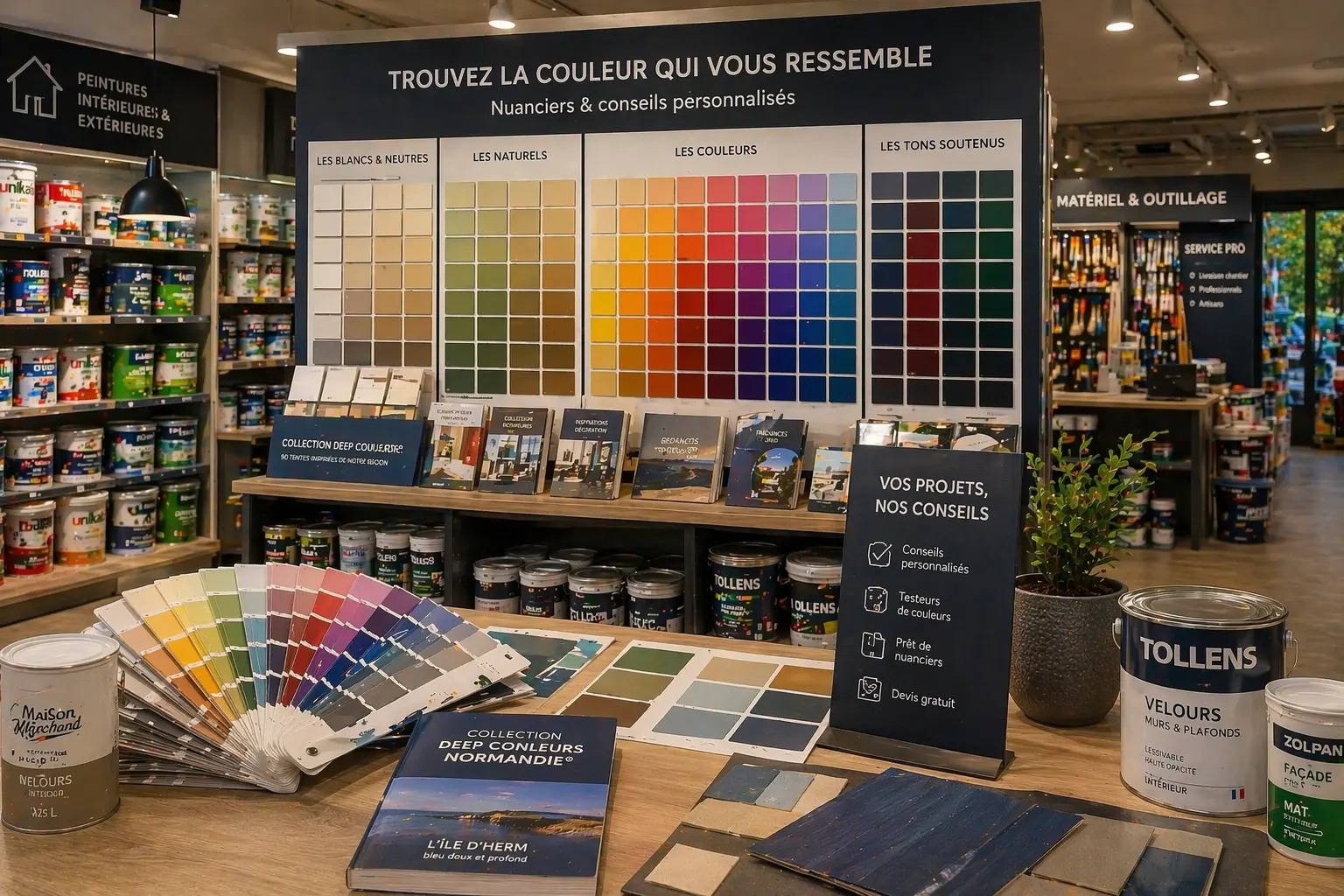 Fournisseur de peinture à Compiègne (60)