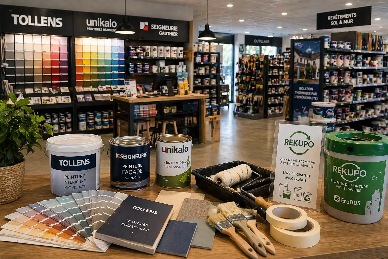 Fournisseur de peinture à Saint-Quentin