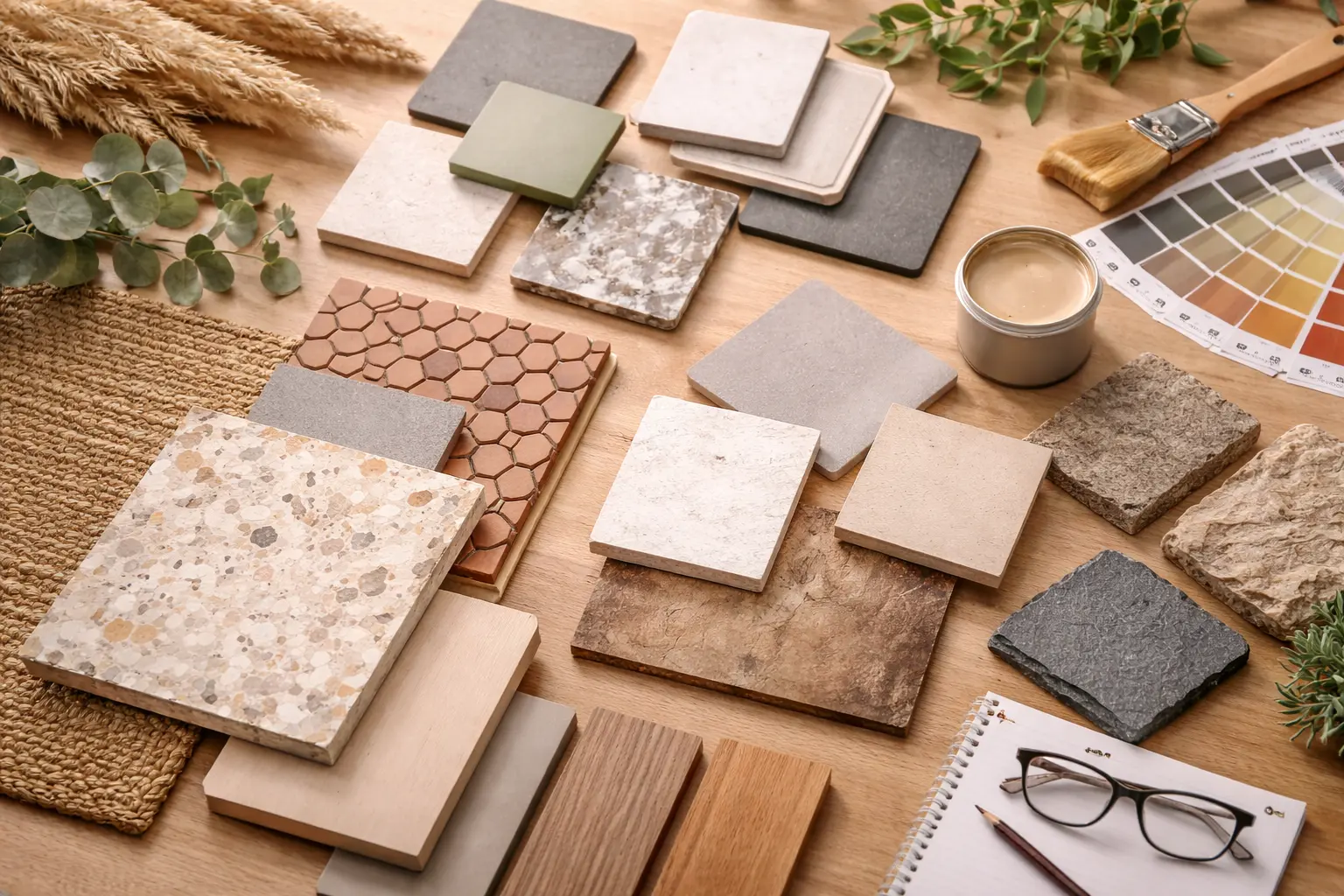 matériaux peinture paille