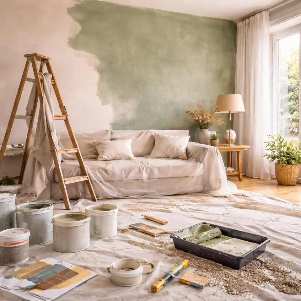 peinture paille peinture