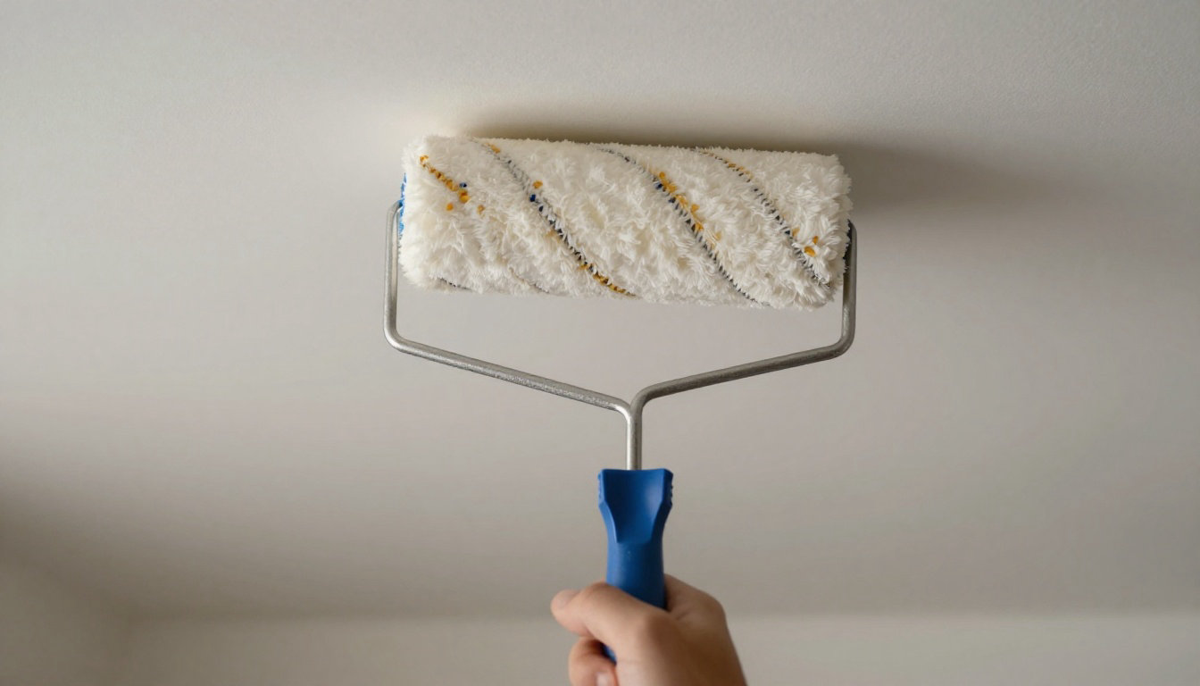 Choisir la bonne peinture plafond sans trace et le matériel pro