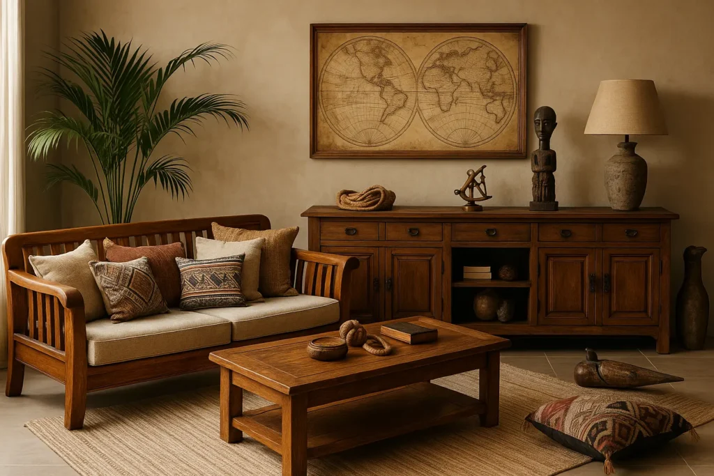 Comment créer une ambiance exotique autour de vos meubles coloniaux