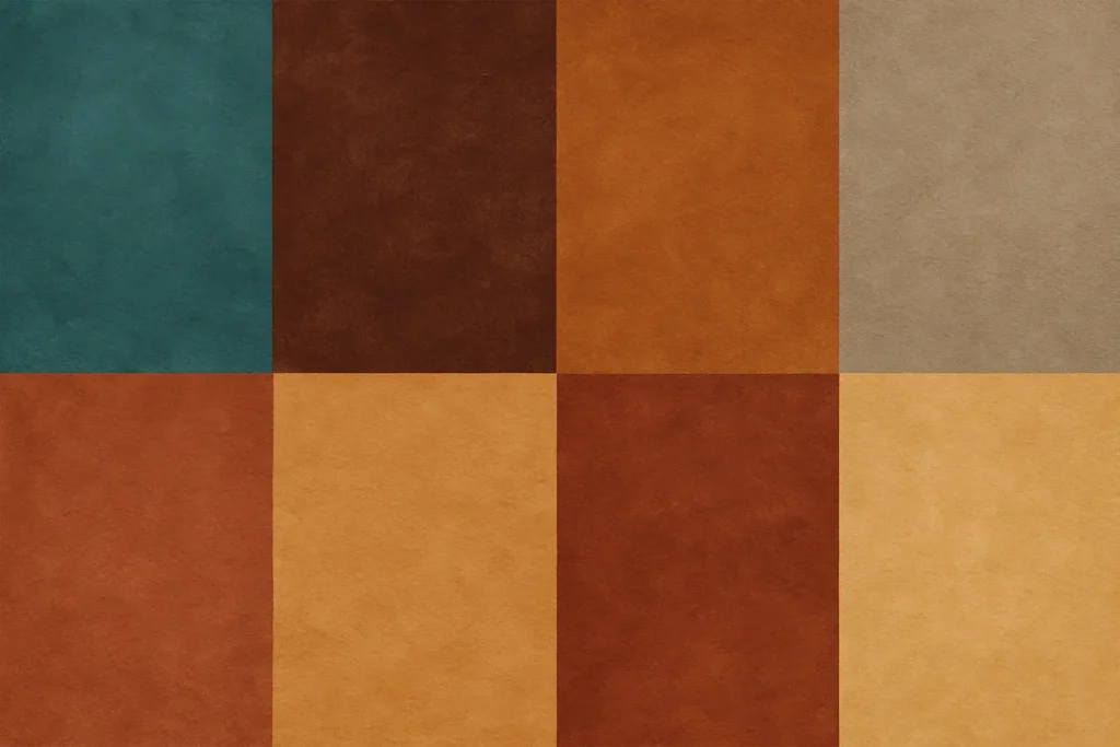 associations couleurs meubles style colonial La maison coloniale