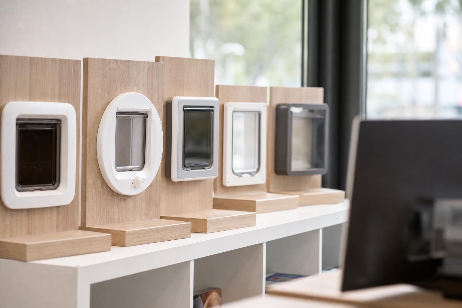 Différents modèles de chatières, du clapet manuel au modèle électronique