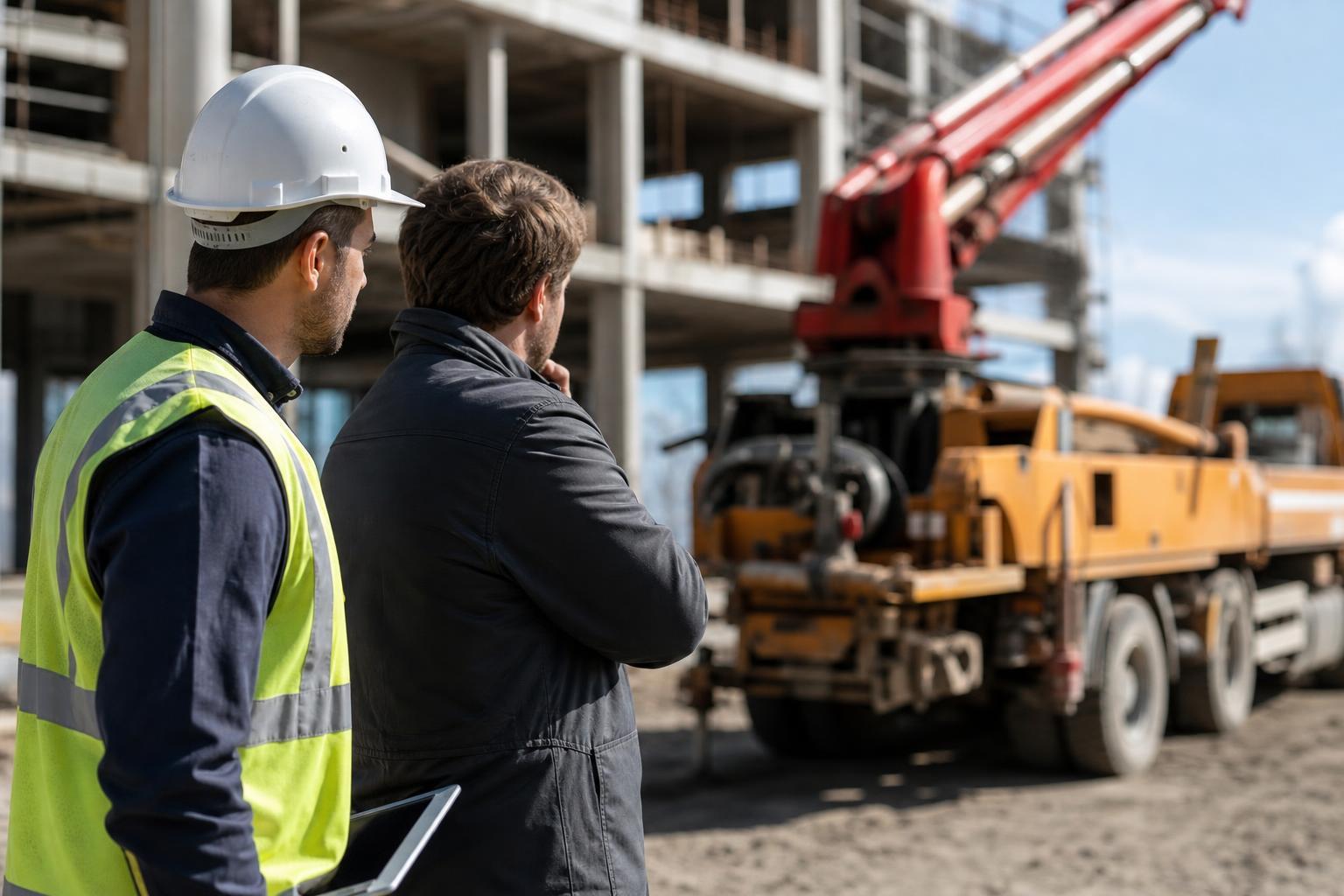 Estimer le budget de location d'une pompe à béton avant de réserver